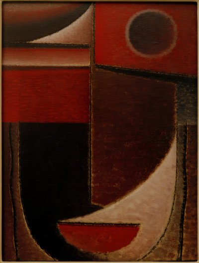 Abstract Head: Red Light, 1930 by Alexej von Jawlensky